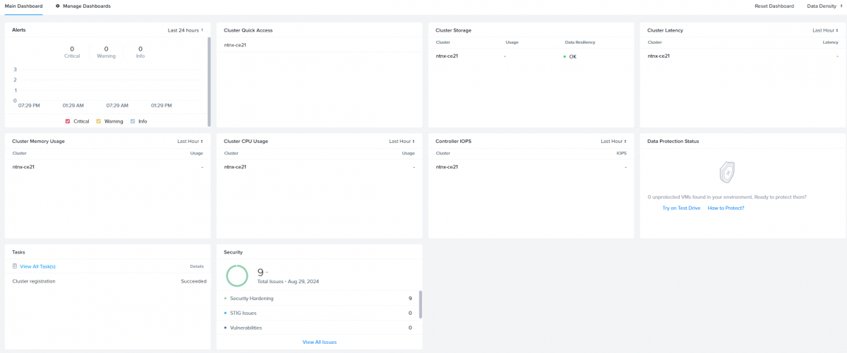 Deploying Prism Central on Nutanix Community Edition 2.1 using offline bundle