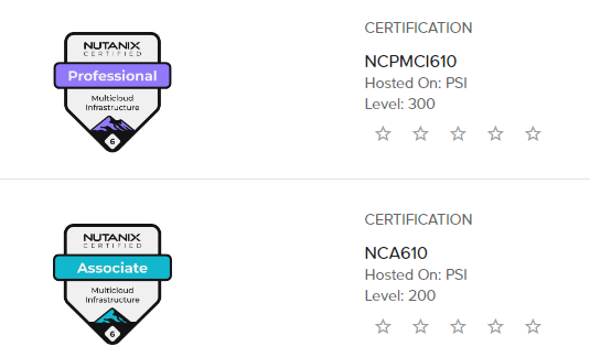 What’s new at Nutanix University? Free NCA 6.10 and NCP-MCI 6.10 beta exams opportunities