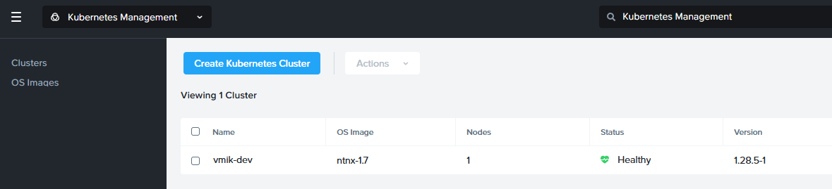 Using Nutanix Kubernetes Engine in Prism Central pc.2024.x