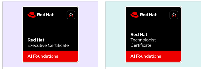 Free Red Hat AI Foundations courses